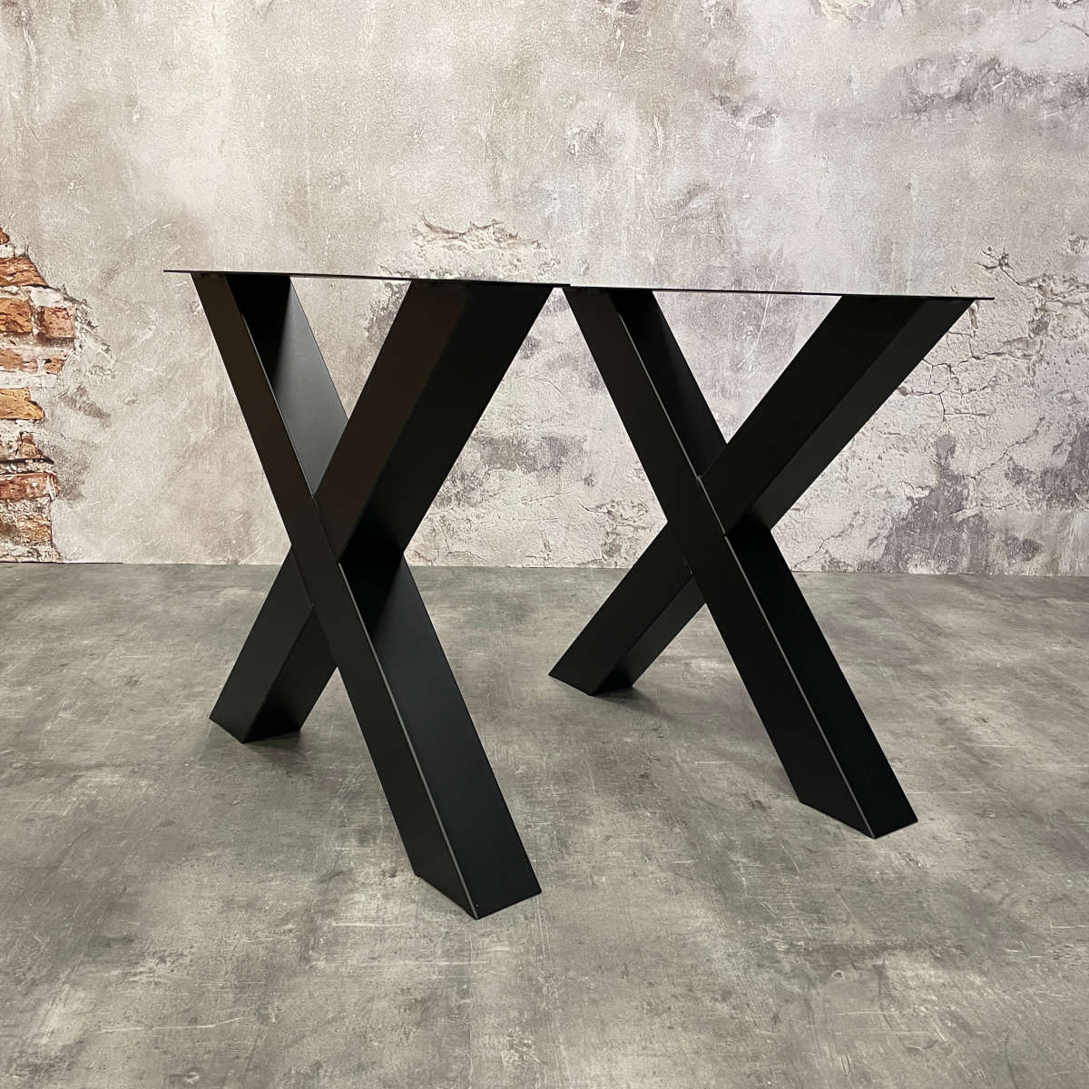 X-Gestell schwarz